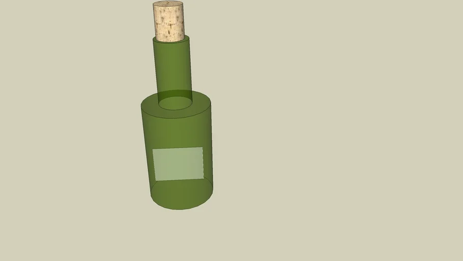 WINE BOTTLE | 3D Warehouse