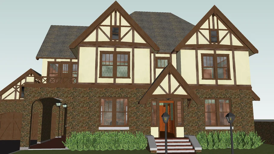 UPDATED Tudor House | 3D Warehouse
