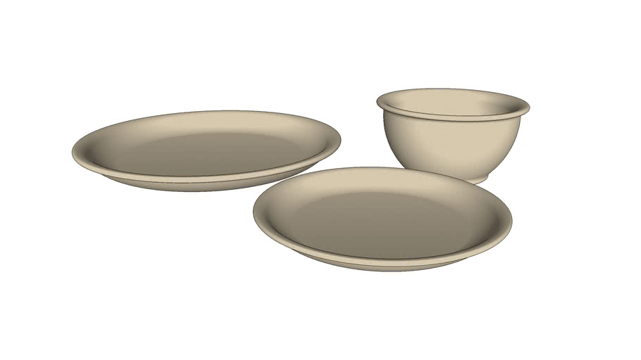 dishes 3D Warehouse