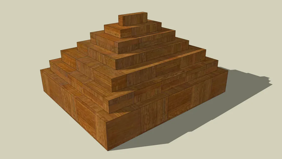Step Pyramid | 3D Warehouse