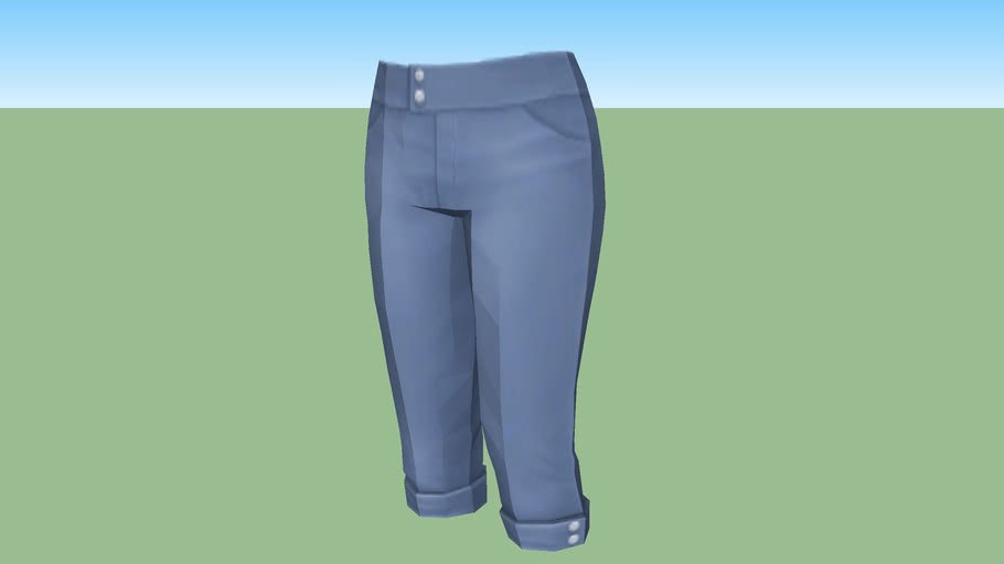 Die sims 4 - Blue pant | 3D Warehouse