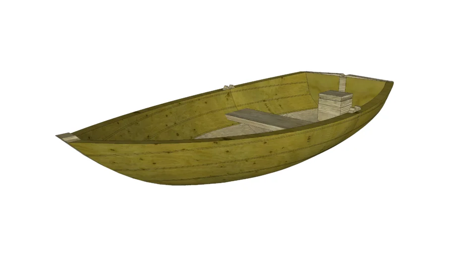 Small Wooden Boat