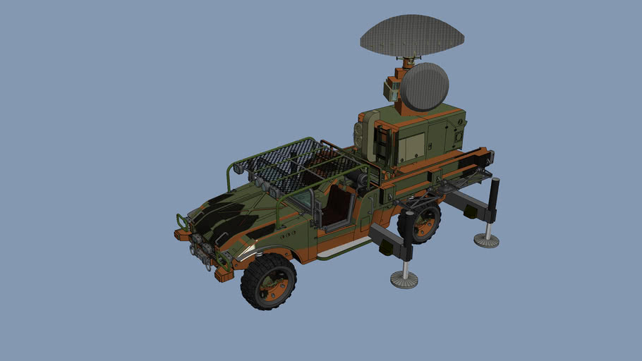 GREEK+ARMY+RAPID+DEPLOYMENT+MOBILE+RADAR | 3D Warehouse