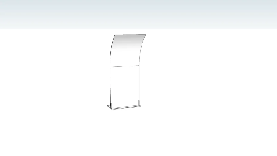 14' Curved Panel