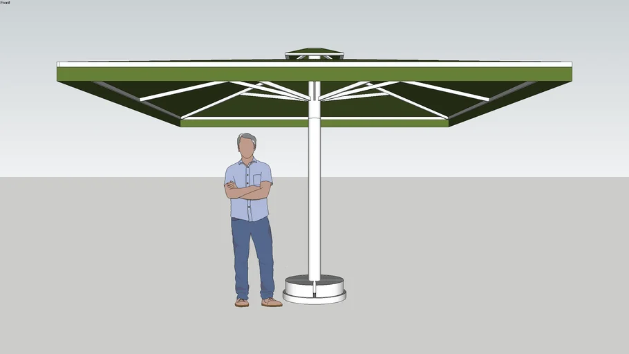 Awning / Sunshade / Terrace Umbrella 3D Warehouse