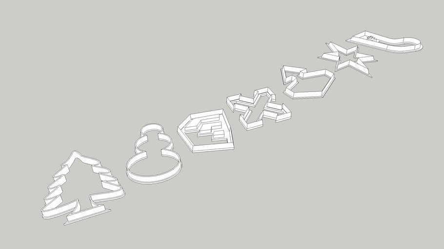 SketchUp Live Cookie Cutters