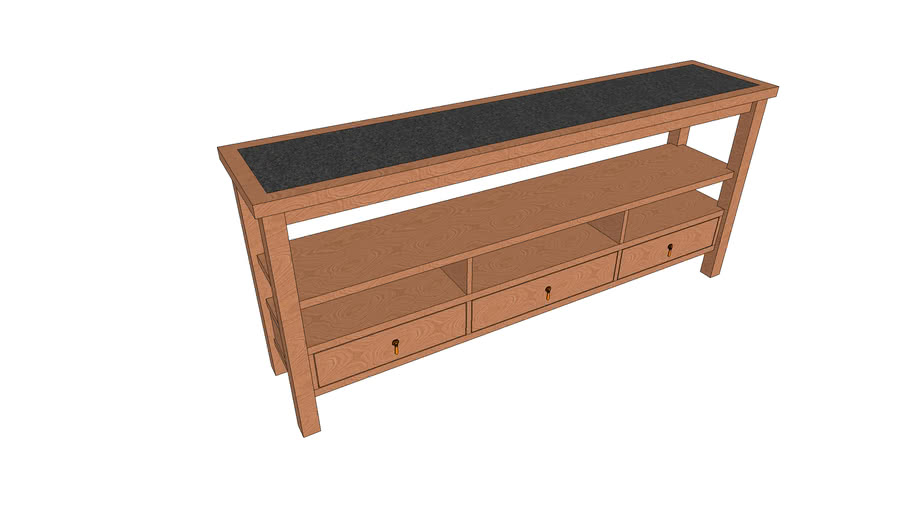 console table | 3D Warehouse