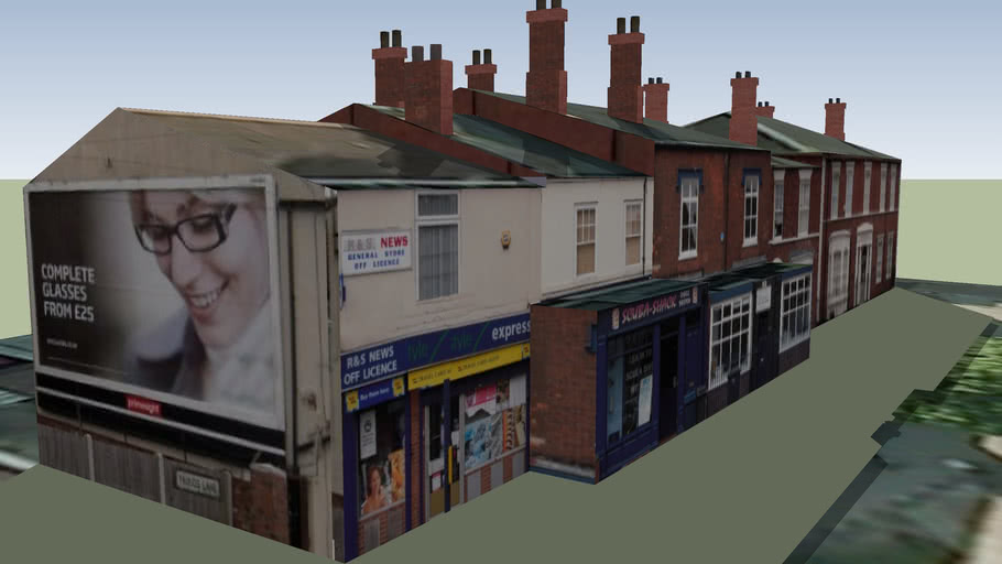 Wellington Road, Bilston 3D Warehouse