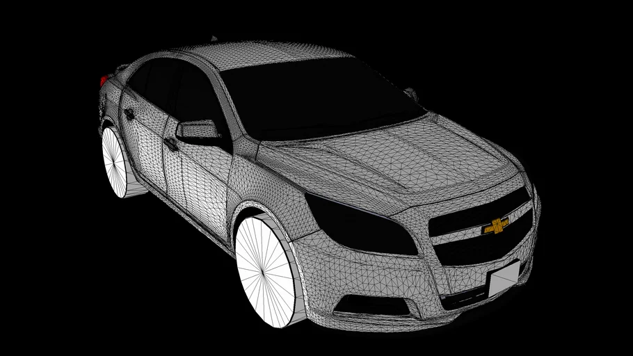2013 Chevrolet Malibu LTZ 3D Warehouse