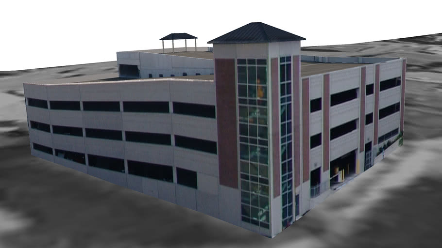 The Adams Street Parking Garage 3D Warehouse