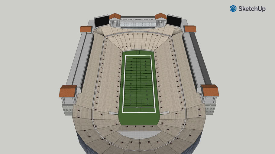 Old Soldier Field for 2022 3D Warehouse