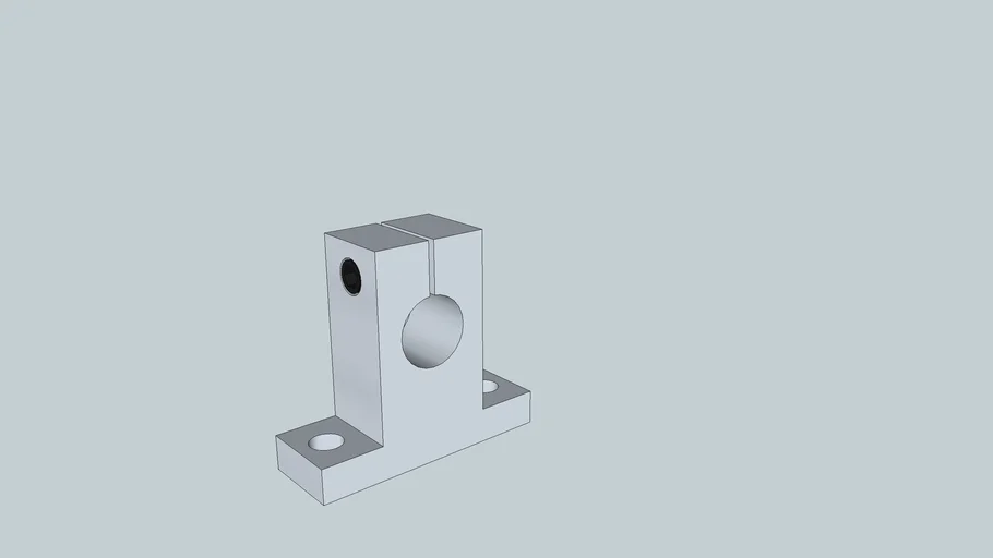 4 Stück Wellenhalter Stehend SH12 - Präzisionswellen Halterung Aus Aluminium