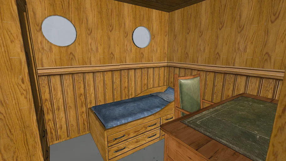 Officer's cabin | 3D Warehouse