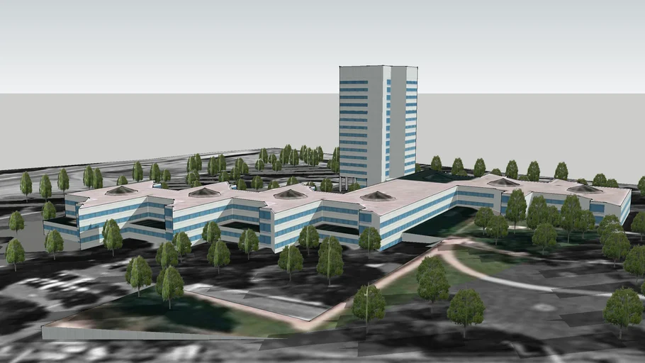 J&J headquarters 3D Warehouse