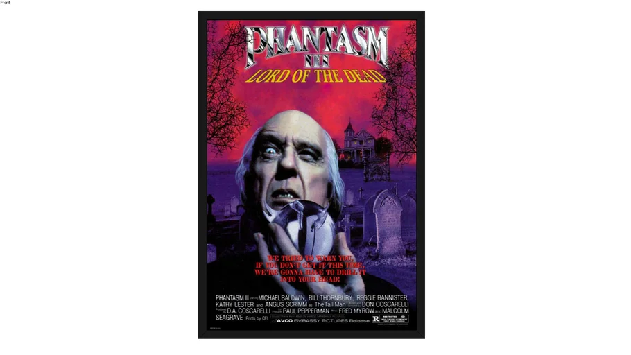 Phantasm III: Lord Of The Dead Poster | 3D Warehouse