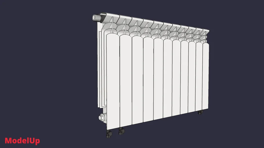 Aluminium radiator 3D Warehouse