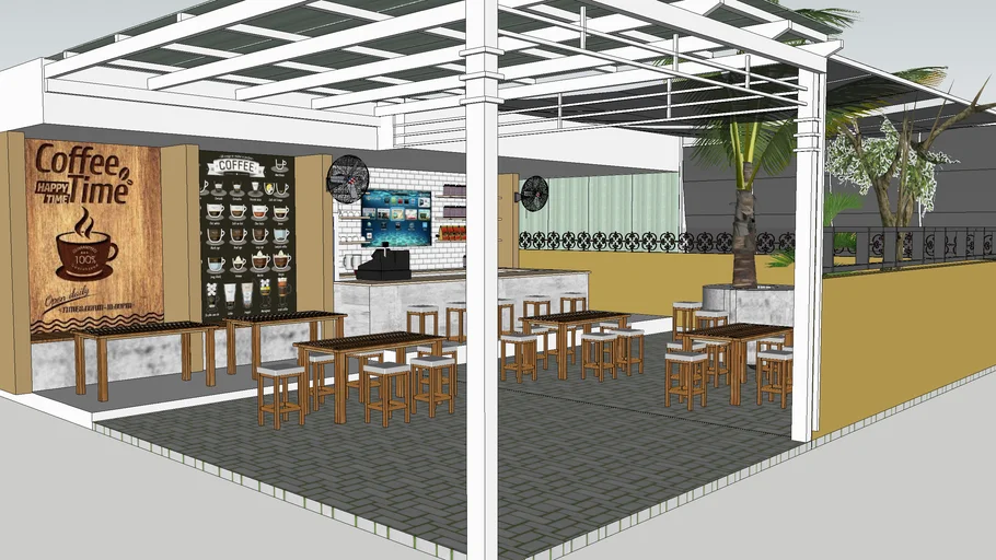 Plan Kedai Kopi 3d Warehouse - vrogue.co
