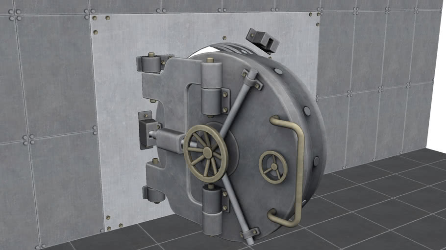 Bank Safe Vault 3D Warehouse