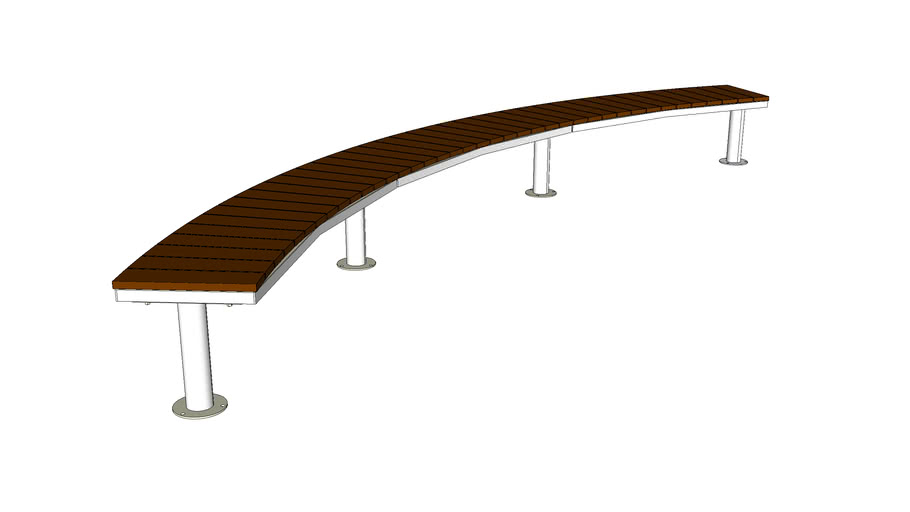 LAYT_OGM1900-00063 Backless Curved Bench