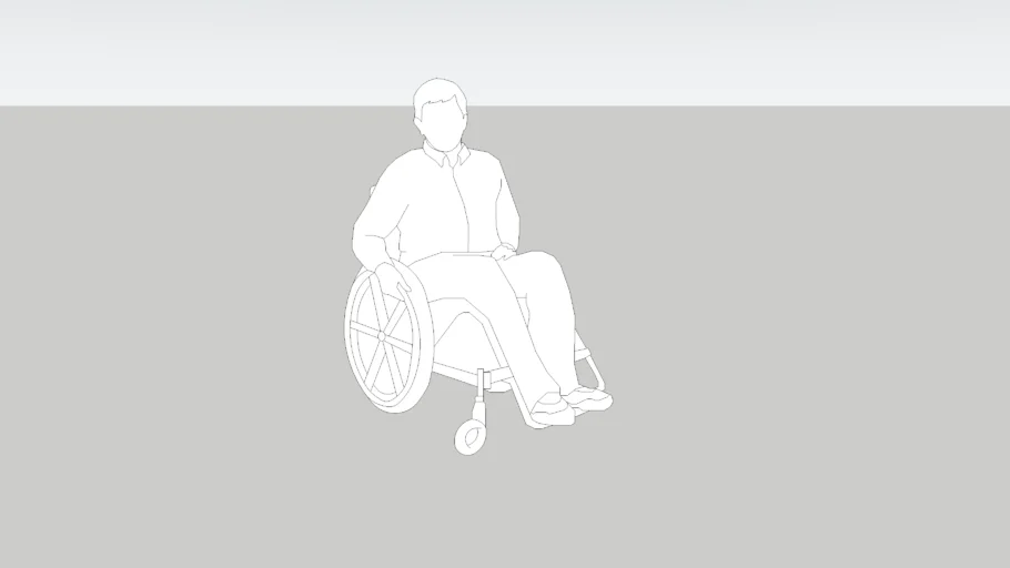 2d Man in wheelchair