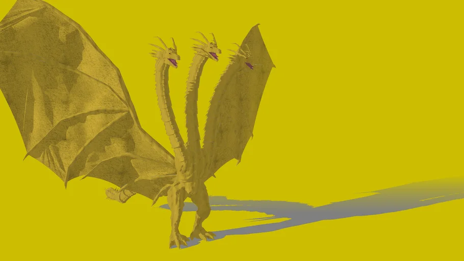 King Ghidorah 3D Warehouse