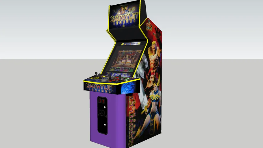 Gauntlet Legends arcade game Rev1 - - 3D Warehouse
