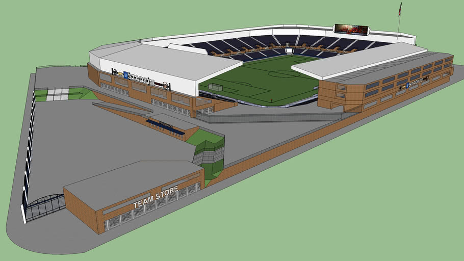 Detroit Soccer Stadium 3D Warehouse