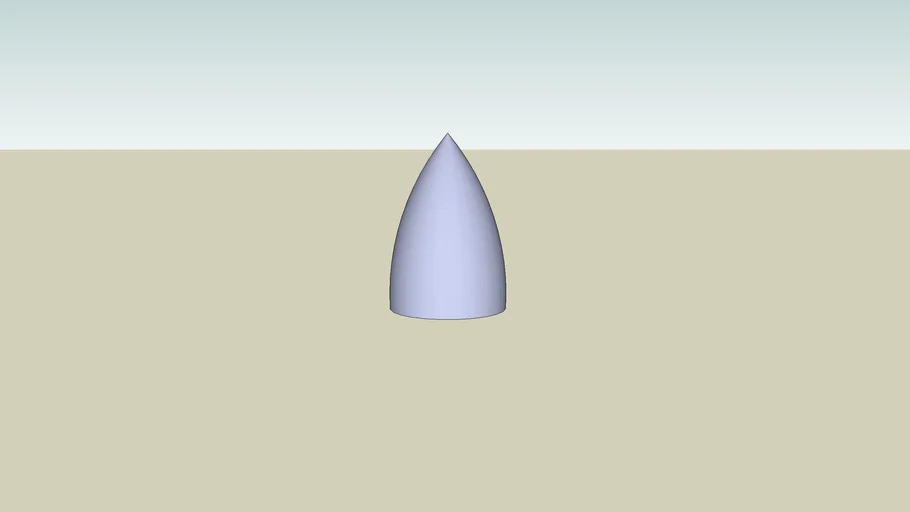 Curved cone thing | 3D Warehouse