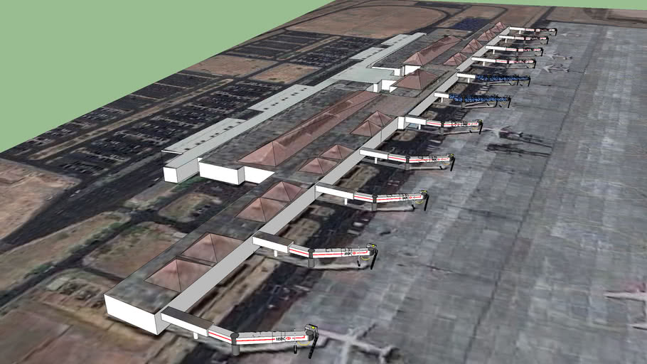 Juanda International Airport Surabaya | 3D Warehouse