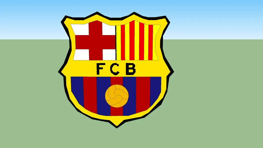 The Barça logo | 3D Warehouse