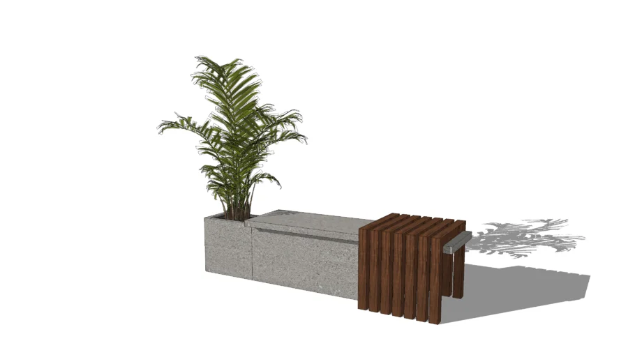 Urban Outdoor Bench 