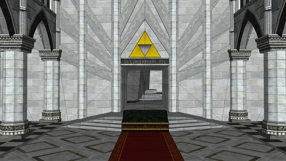 Temple of Time (Ocarina of Time 3D) 3D Warehouse