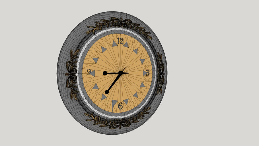 Wall Clock 3D Warehouse