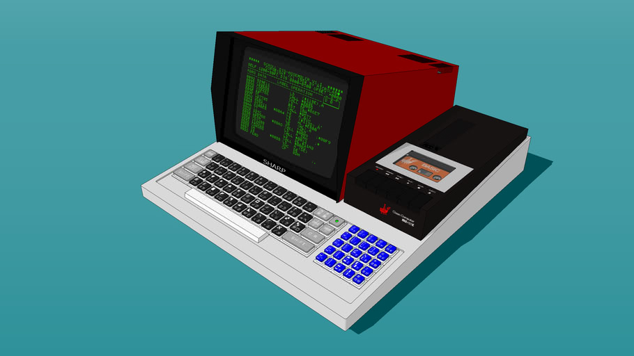SHARP Personal Computer MZ-80C(1978)