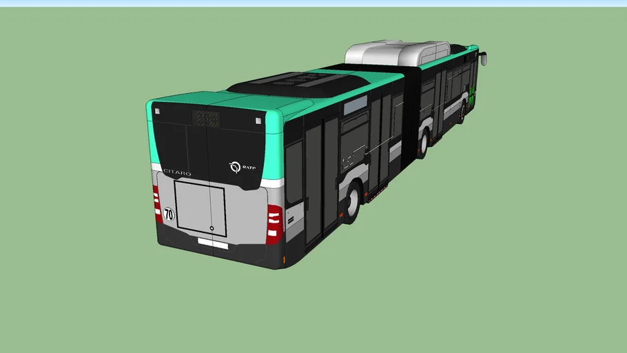 Citaro GC2 NGT RATP | 3D Warehouse