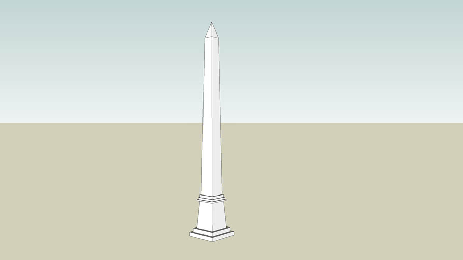 Pillar Monument 3D Warehouse