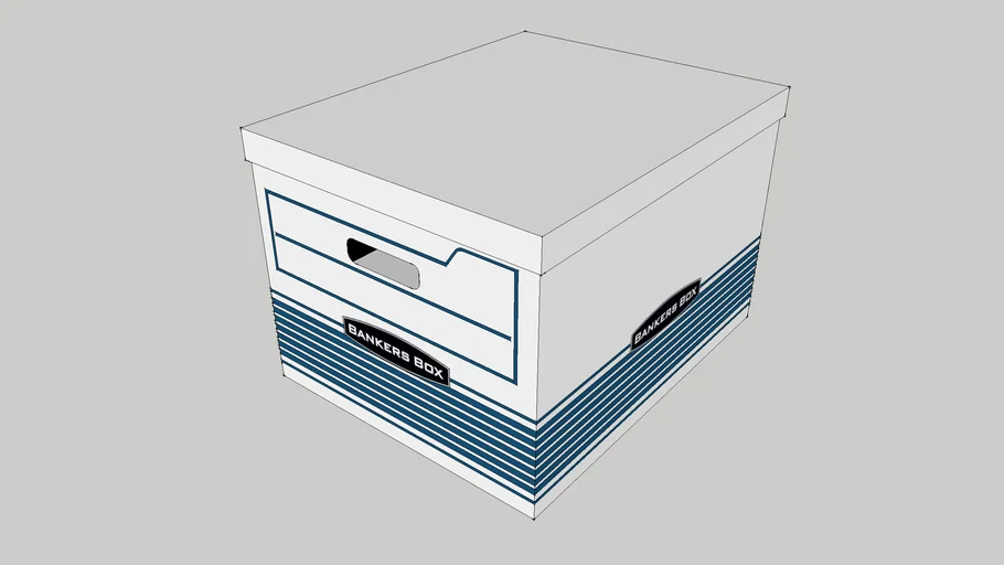 Banker Box | 3D Warehouse
