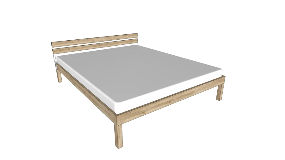 Simple bed 3D Warehouse