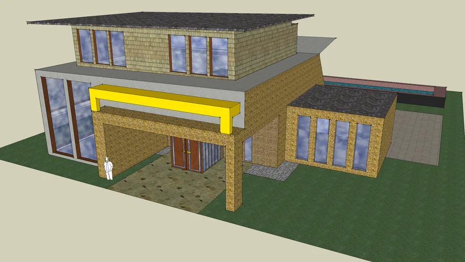 First House Attempt | 3D Warehouse