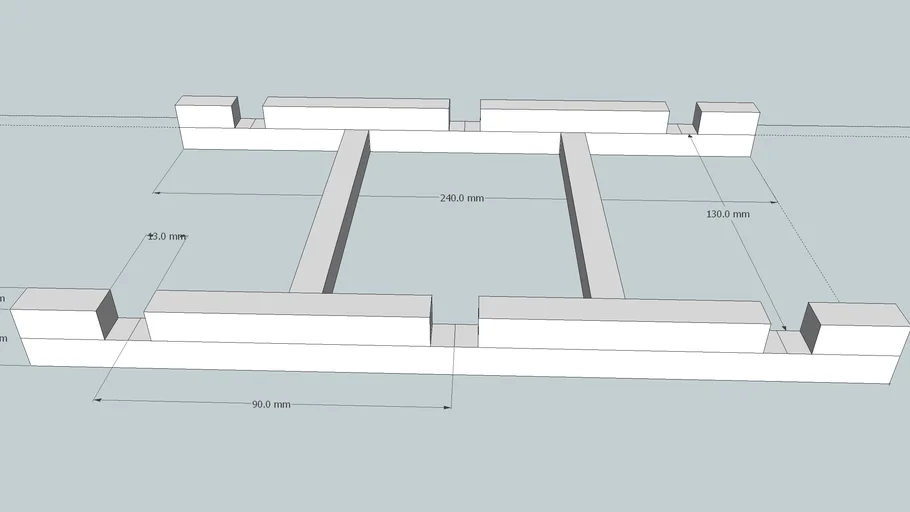 Rail Picket Spacing Jig 3D Warehouse
