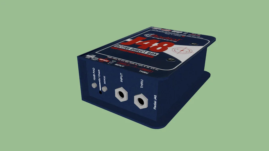 Radial Engineering J48 | 3D Warehouse