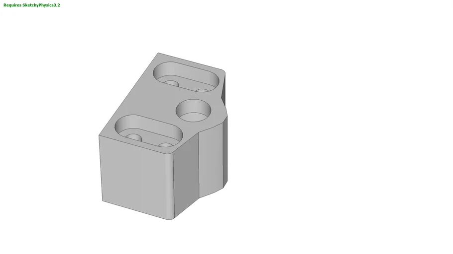 DIY linear bearing block 3D Warehouse