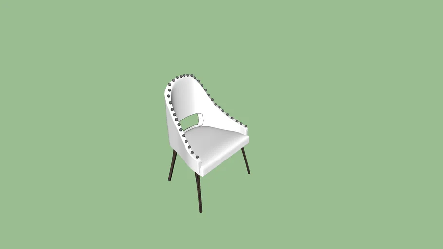 Cadeira Estofada | 3D Warehouse