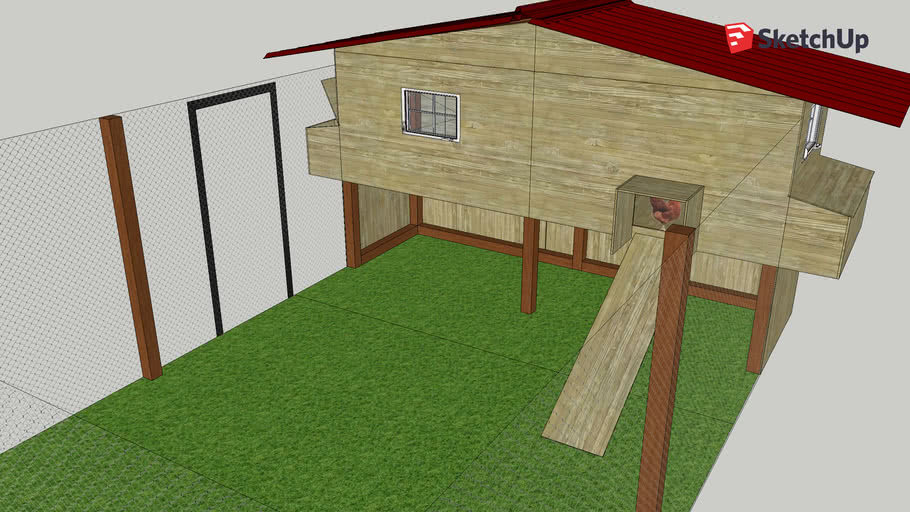 Chicken Coop | 3D Warehouse