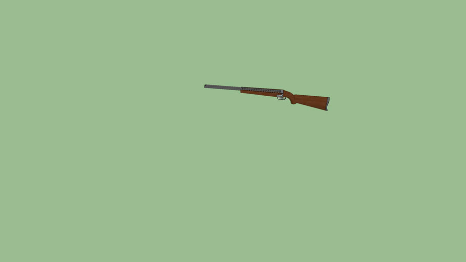 2 barrelled shotgun