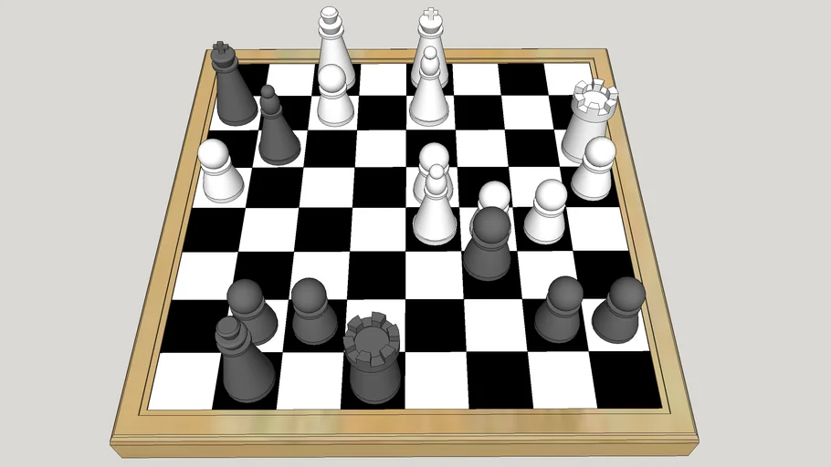 Chess - Tactical reasons | 3D Warehouse