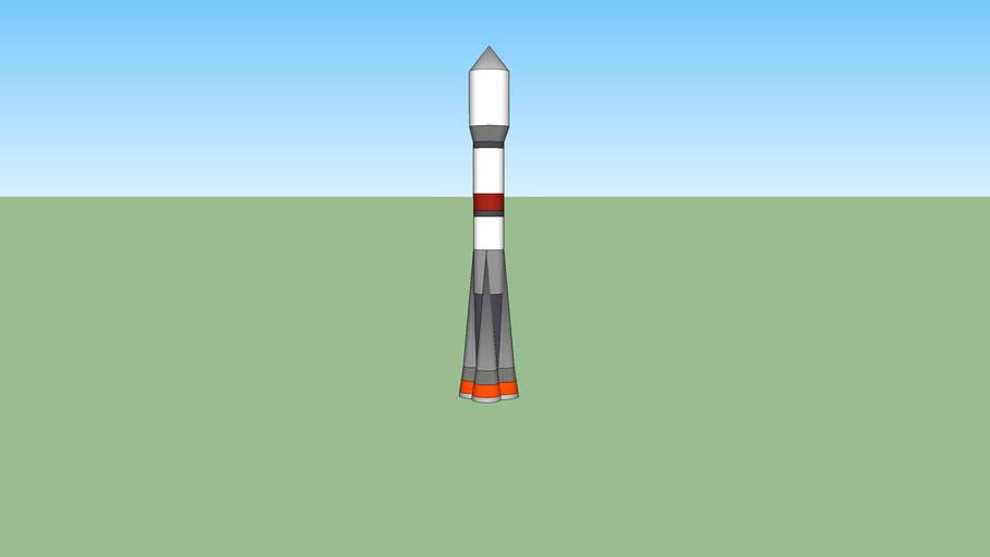 Soyuz Rocket 3D Warehouse