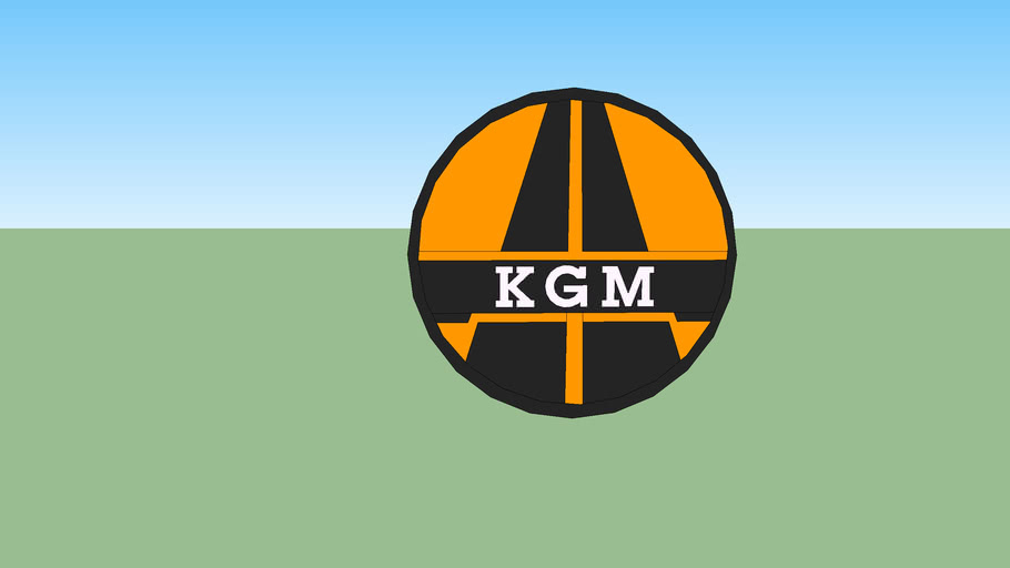 KGM logo 3D | 3D Warehouse