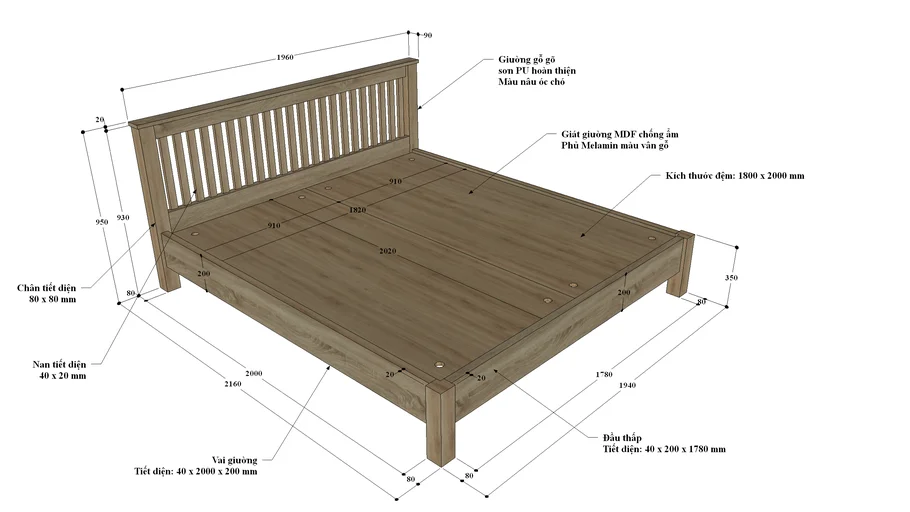 Bed 2021 3D Warehouse