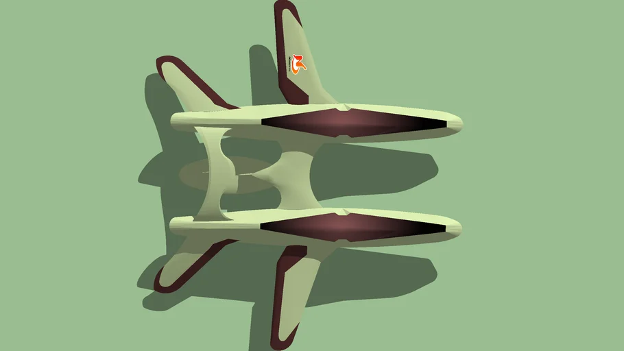R-201 Asterozoa Neucom (Ace Combat 3) | 3D Warehouse